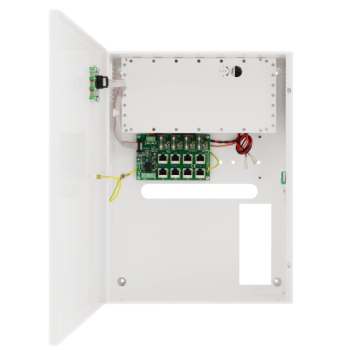 ZASILACZ PoE DO 4 KAMER IP PULSAR POE044812B 54V/4x0.3A/4x7Ah